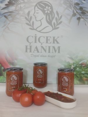 Çiçek Hanım Çiftliği Doğal Acı Sos 600 gr
