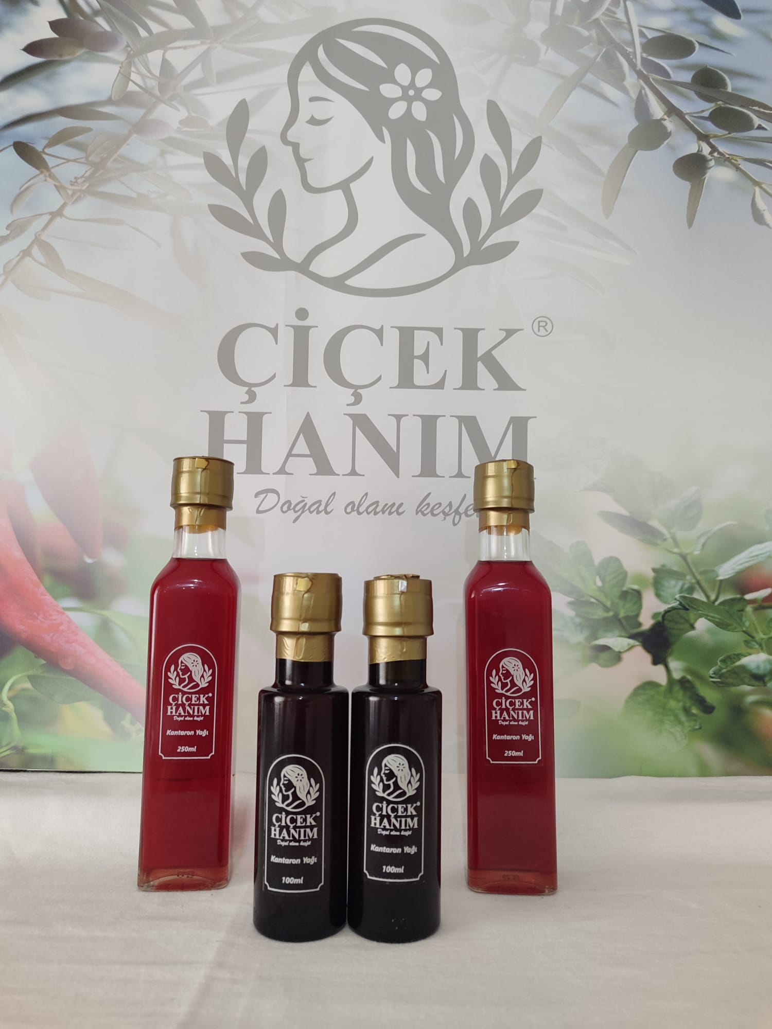 Çiçek Hanım Doğal Kantaron Yağı – Soğuk Pres | 250 ml
